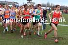 Senior Boys 2024 English Schools Cross Country Champs., Pontefract, March 16th.  Photo: David T. Hewitson/Sports for All Pics